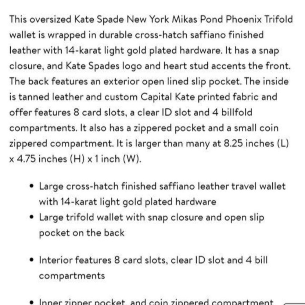 Kate Spade Wallet - Picture 8 of 10